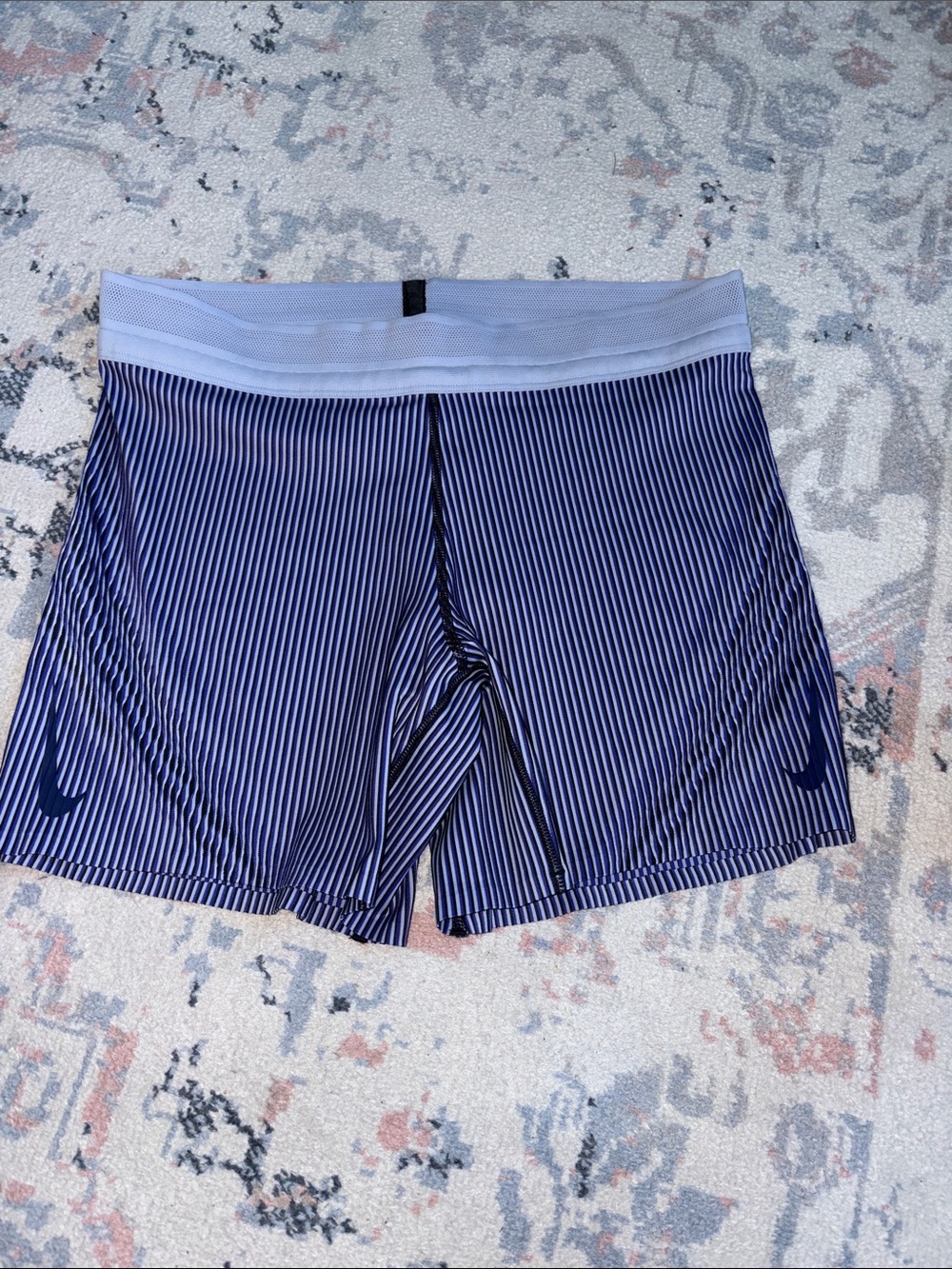 Nike Dri-Fit ADV AeroSwift Compression running Shorts Women Purple FN3271 L